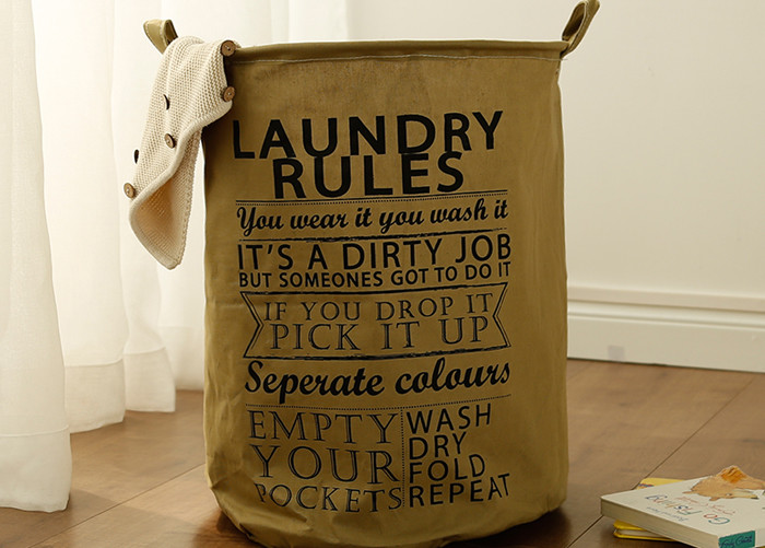 Foldable washing laundry clothes basket toy storage bag large box customizable add water and soap