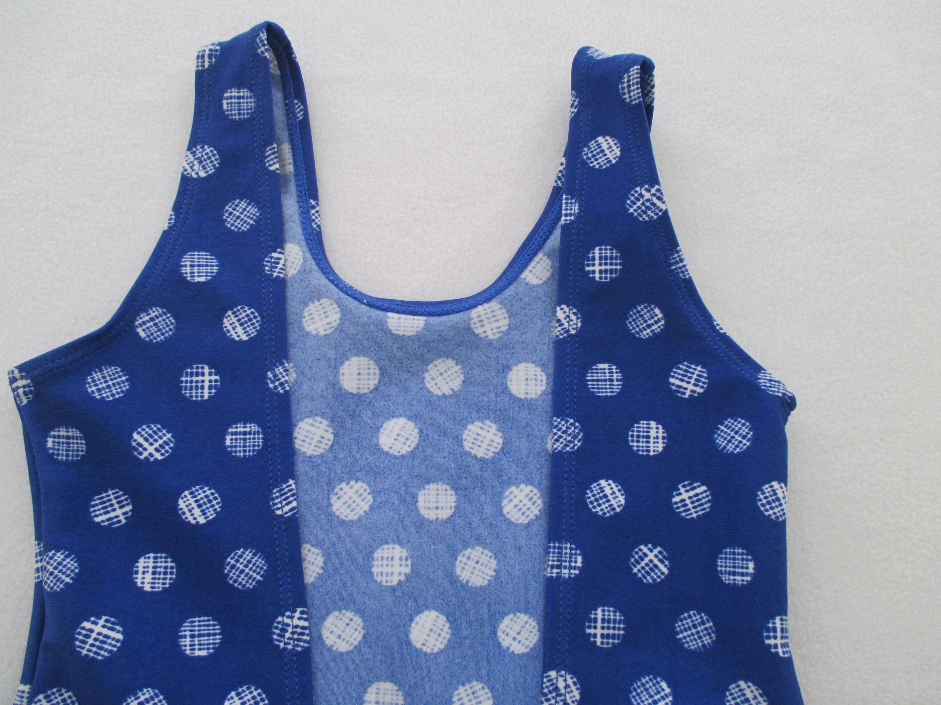 Maillot One Piece All Over Print Cute Baby Swimsuits Lycra Fabric