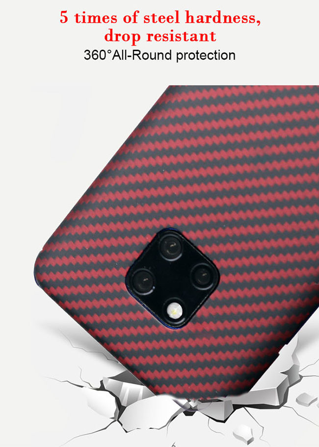 Full Cover Camera Protection Aramid Huawei Mate 20 Pro Thin Case