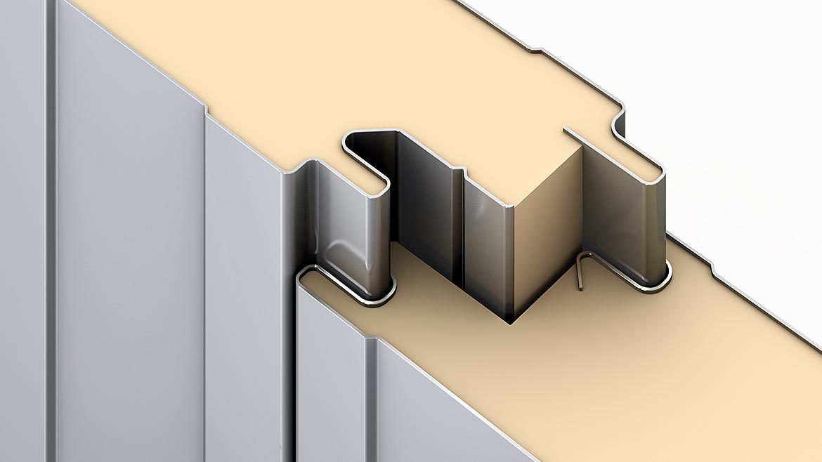 Polyurethane Insulated Metal Panel Walls PU Sandwich Panel Wall