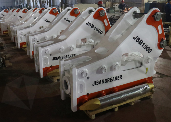 Powerful Hydraulic Rock Breaker , Hydraulic Hammer For Komatsu Excavator