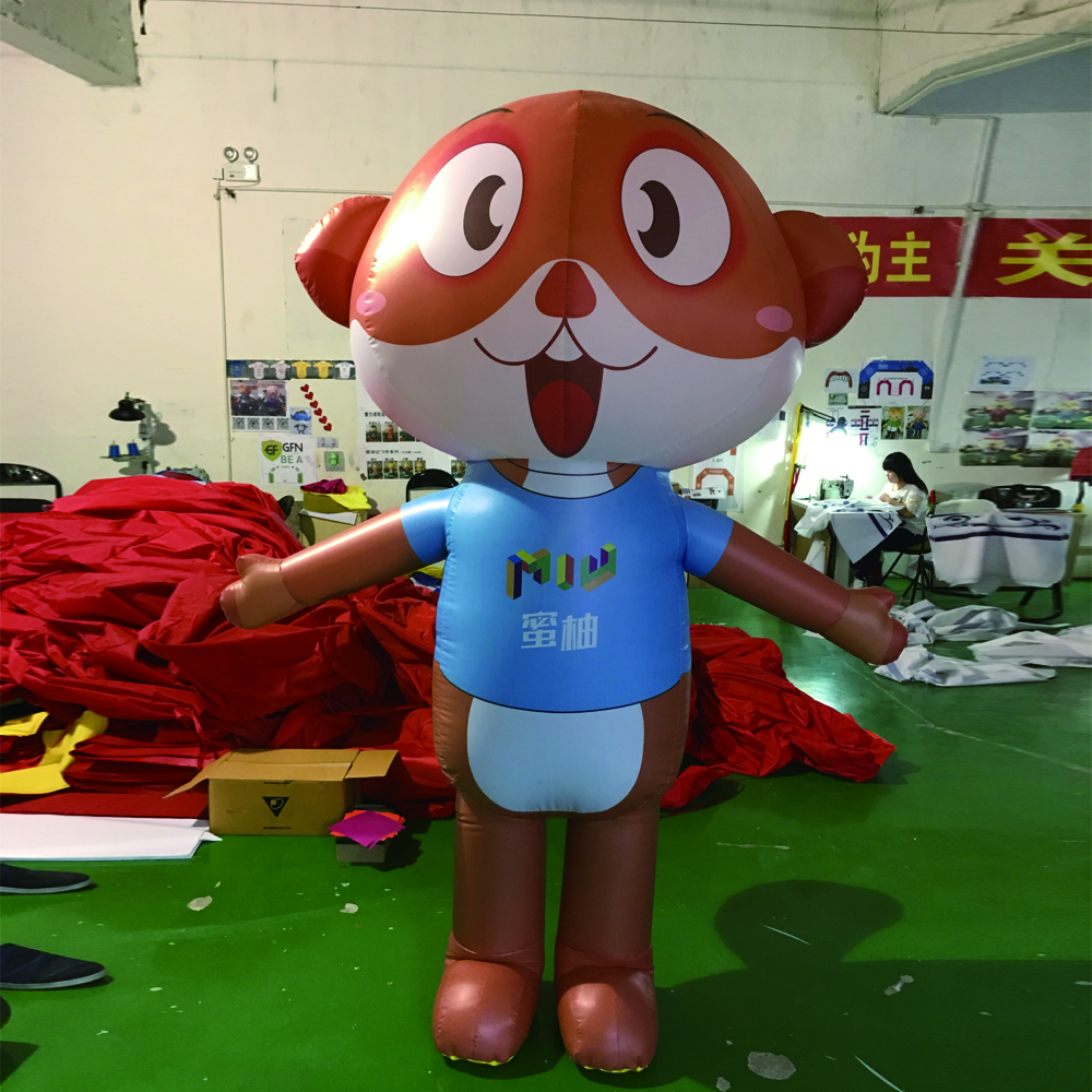Oxford Giant Inflatable Teddy Bear Mascot Costume Customized