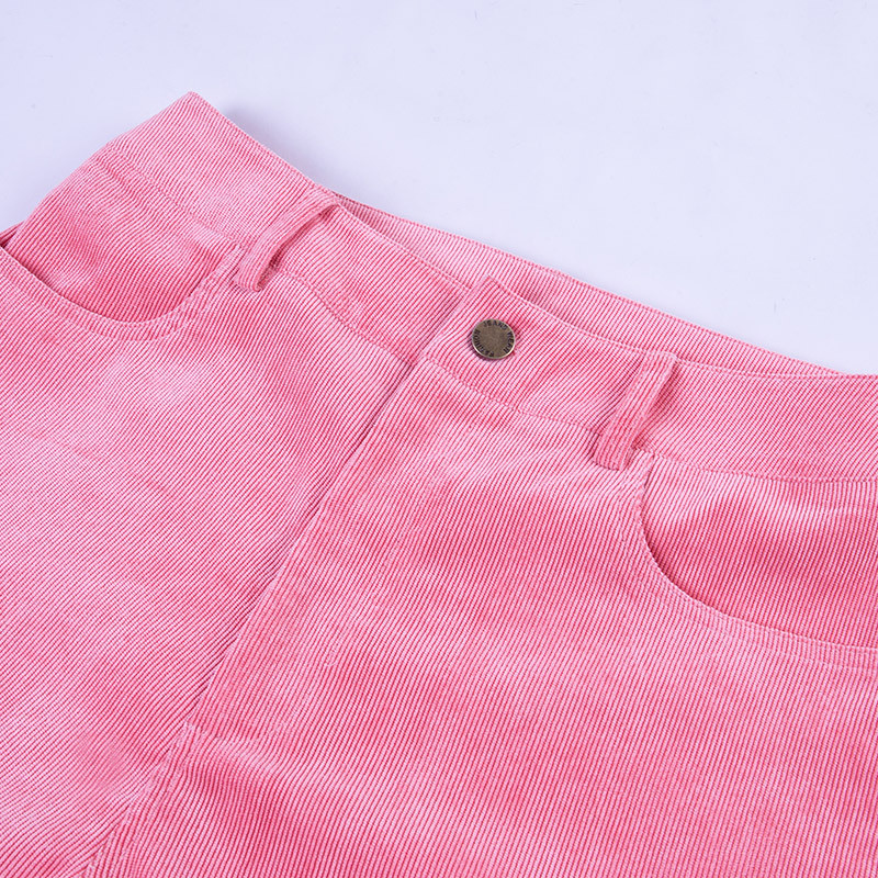 102cm Women Corduroy Bell Bottom Pants