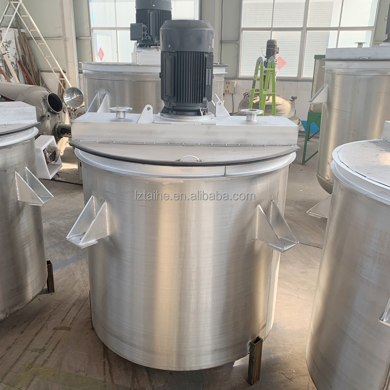 Rotation Speed 0-1440rpm Industrial Liquid Dispersing Mixing Tank Machine for Industrial