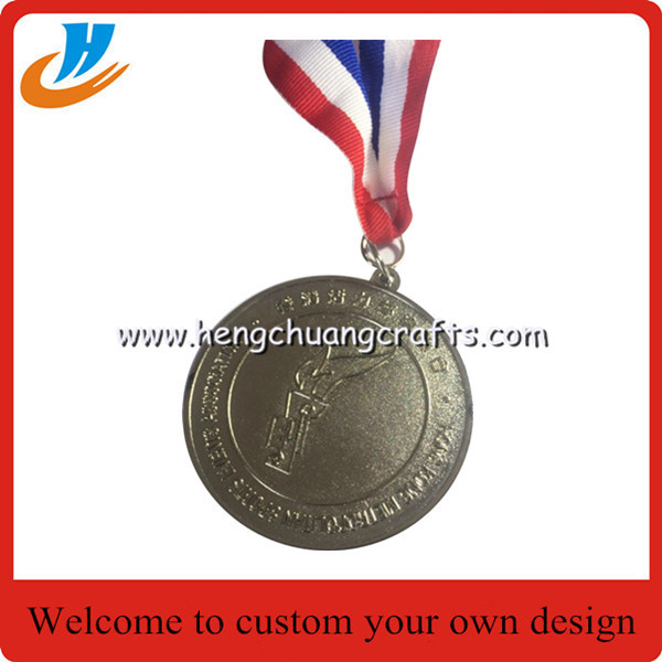 Sports medals,antique brass metal medals with custom horse design medal