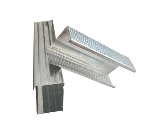 Galvanized Metal Stud U Channel For Ceiling System And Drywall Partition