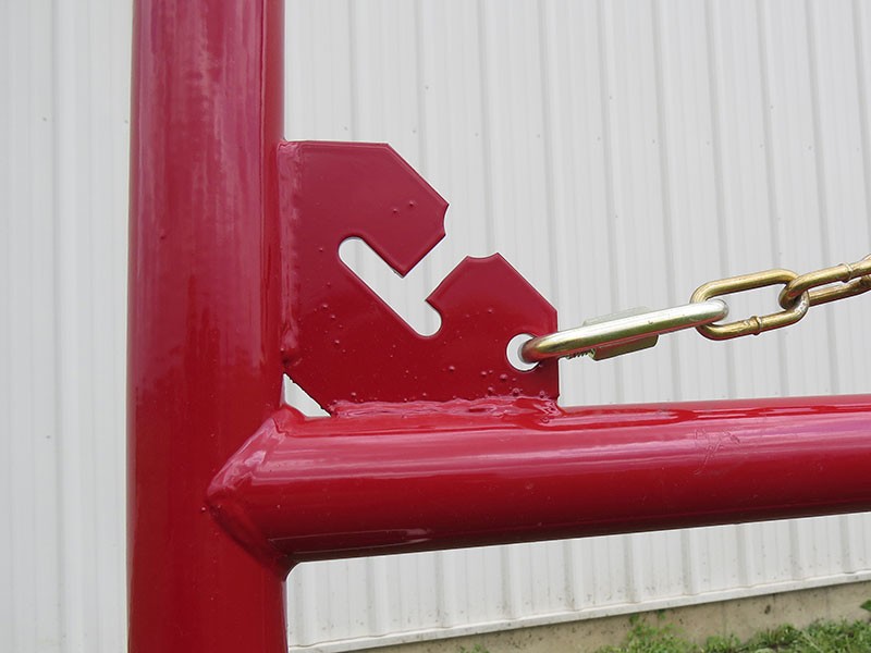 Heavy duty oval rail hot dip galvanized steel cattle panel / livestock panels