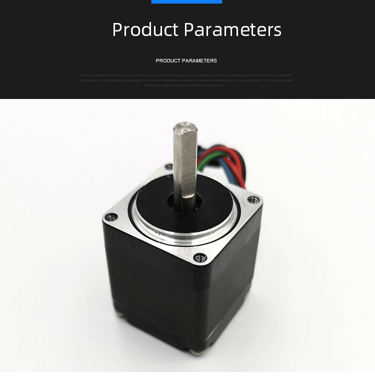 Faradyi Custom Hot Sale Stepper Motor Screw Length 300MM Name 17 Motor for CNC Laser and 3D Printer Motor