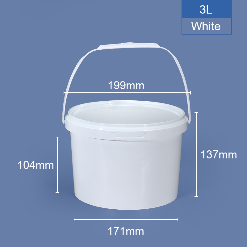 Reusable Ice Cream Cup with Lid and Handle Food Packaging Custom Logo Printed PP Plastic