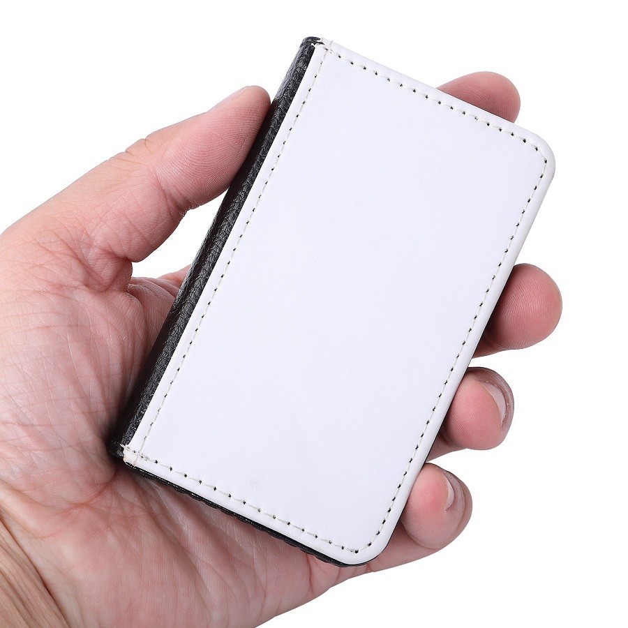 Custom Leather Sublimation Namecard Case Business Card Case For Sublimation Photo Printing