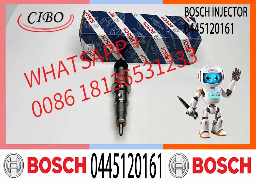 Hot-selling 0445120161 Common Rail Injector 0445120161 New Diesel Injector 0445120161 For CUMMINS Vehicles Engine Parts