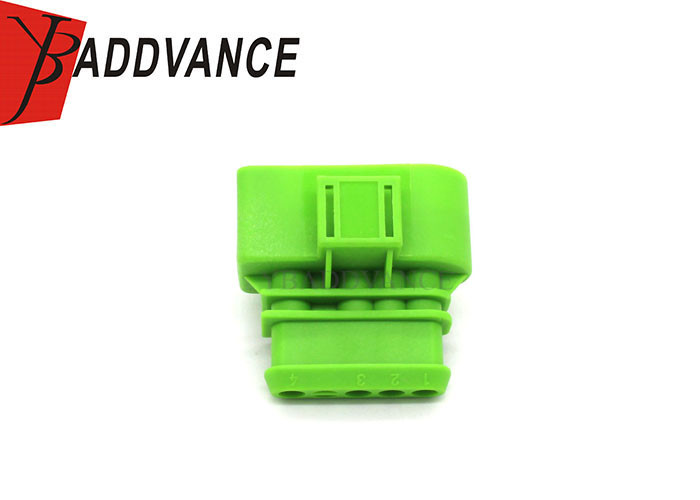 3A0973334B 4 Pin Green Male O2 Oxygen Sensor Connector For Wire Harness