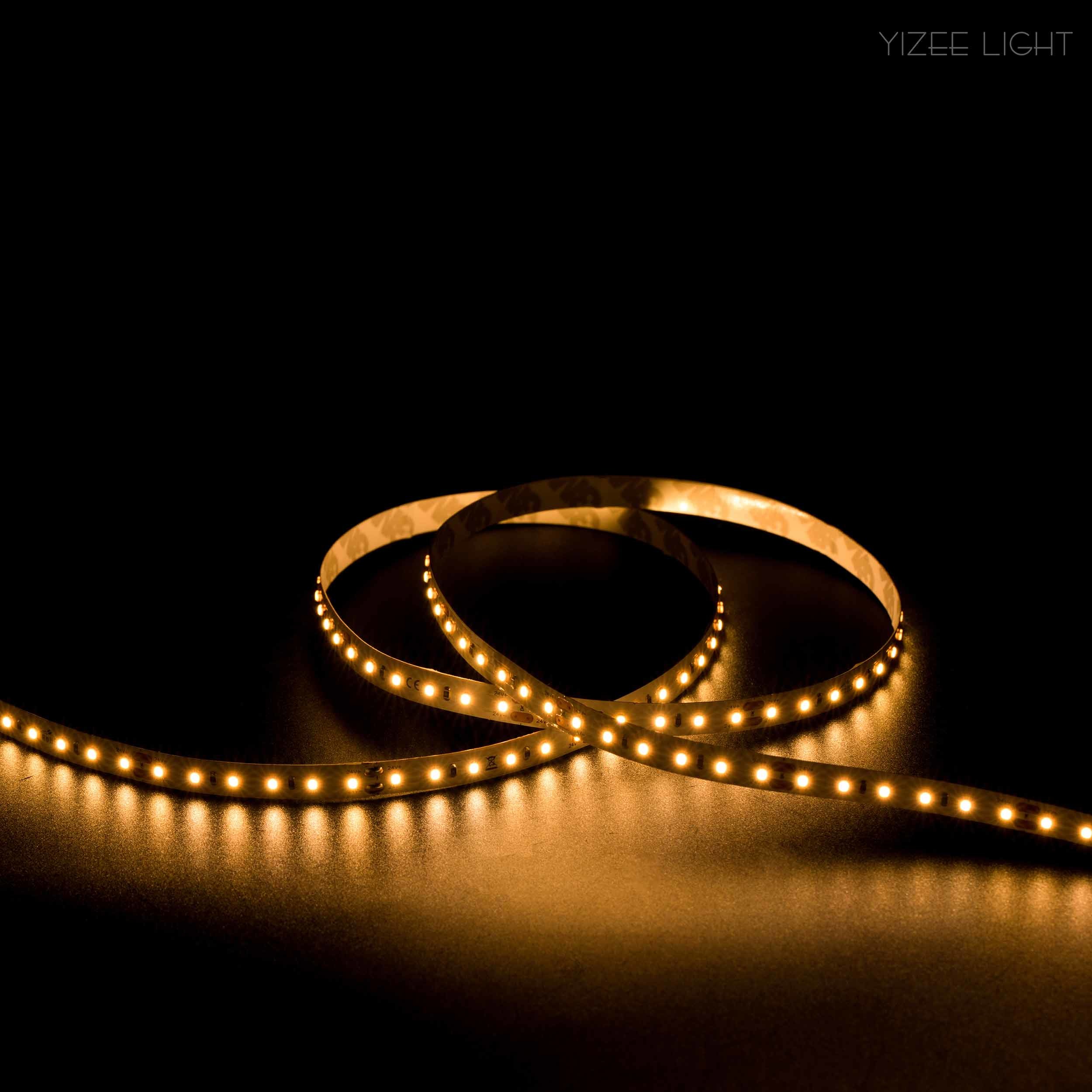 8mm Width DC24V SMD2216 Flexible LED Strip 9.6W/M 120 LEDs/M LED Tape Light