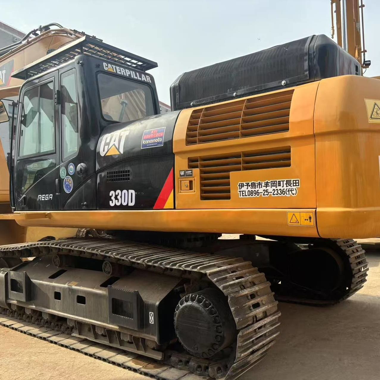 Secondhand Backhoe Excavator Cat 330 Original Import Excavator 30 Ton Mining Digger