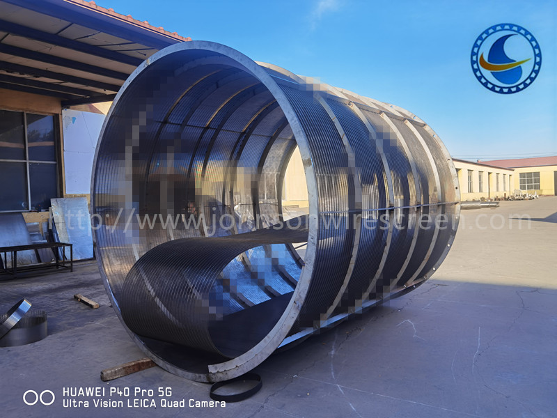 Ss 304 Durable Rotary Wedge Wire Screen For Long Lasting Performance