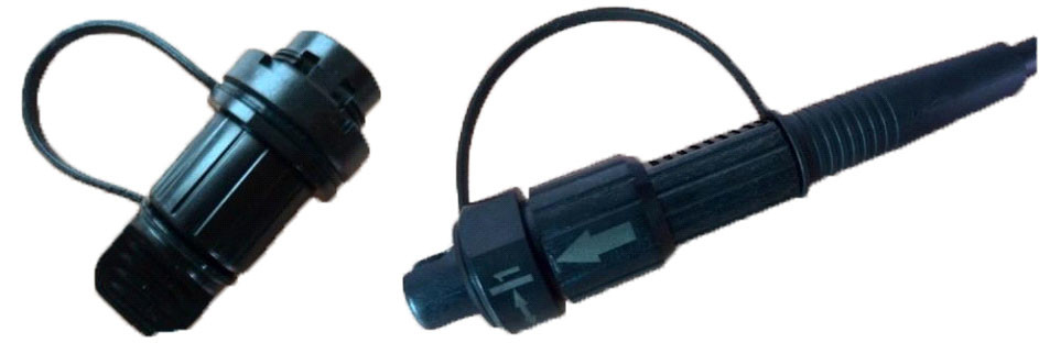 Fiber Optic Cable Connector MINI-SC Waterproof Connectors