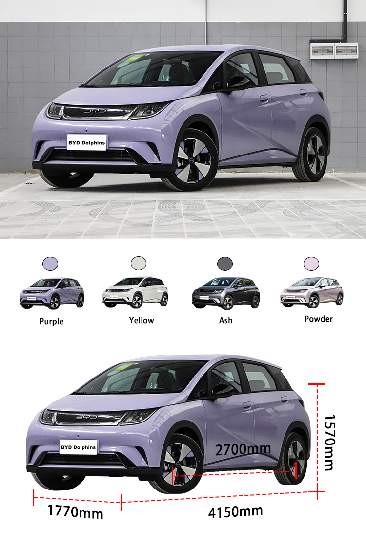 Compact Pure Electric EV Cars SUV BYD Dolphin New Energy Vehicles