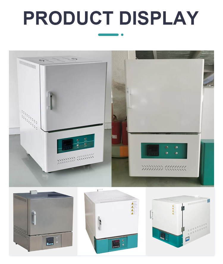 1200 Degrees Laboratory Electric Heating Muffle Furnace with Platinum Rhodium Sensor