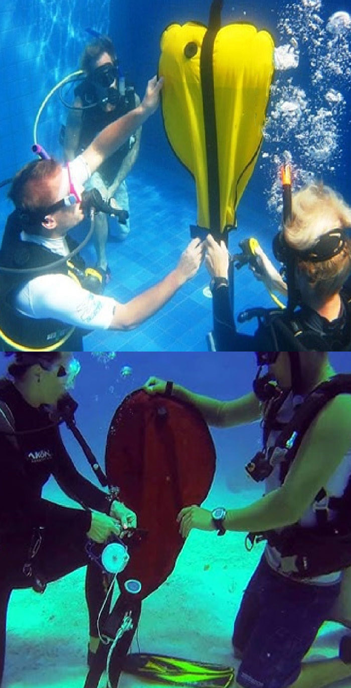Boat Underwater Lift Bags Flotation Bags Salvage Buoyancy For Shipwreck Salvage