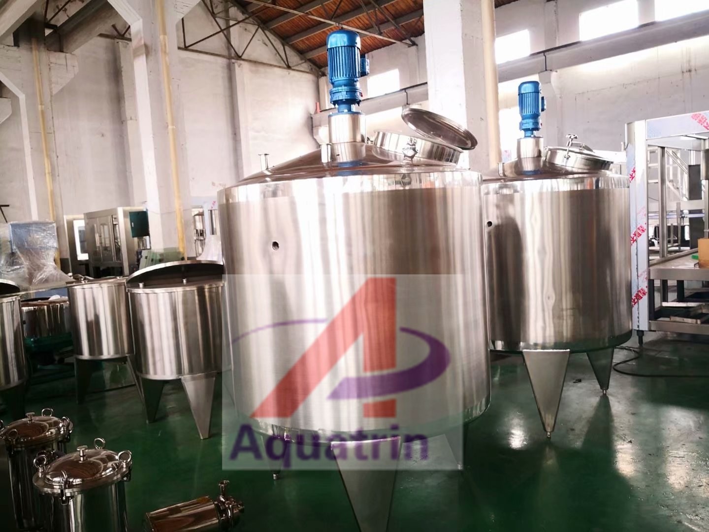 High Accuracy Juice Filling And Packaging Machine For 200-2000ml Bottle