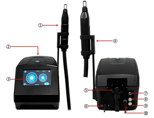 Q-Switched Tattoo Removal Picosecond Skin Rejuvenation Skin Whitening Shrinks Pores J12