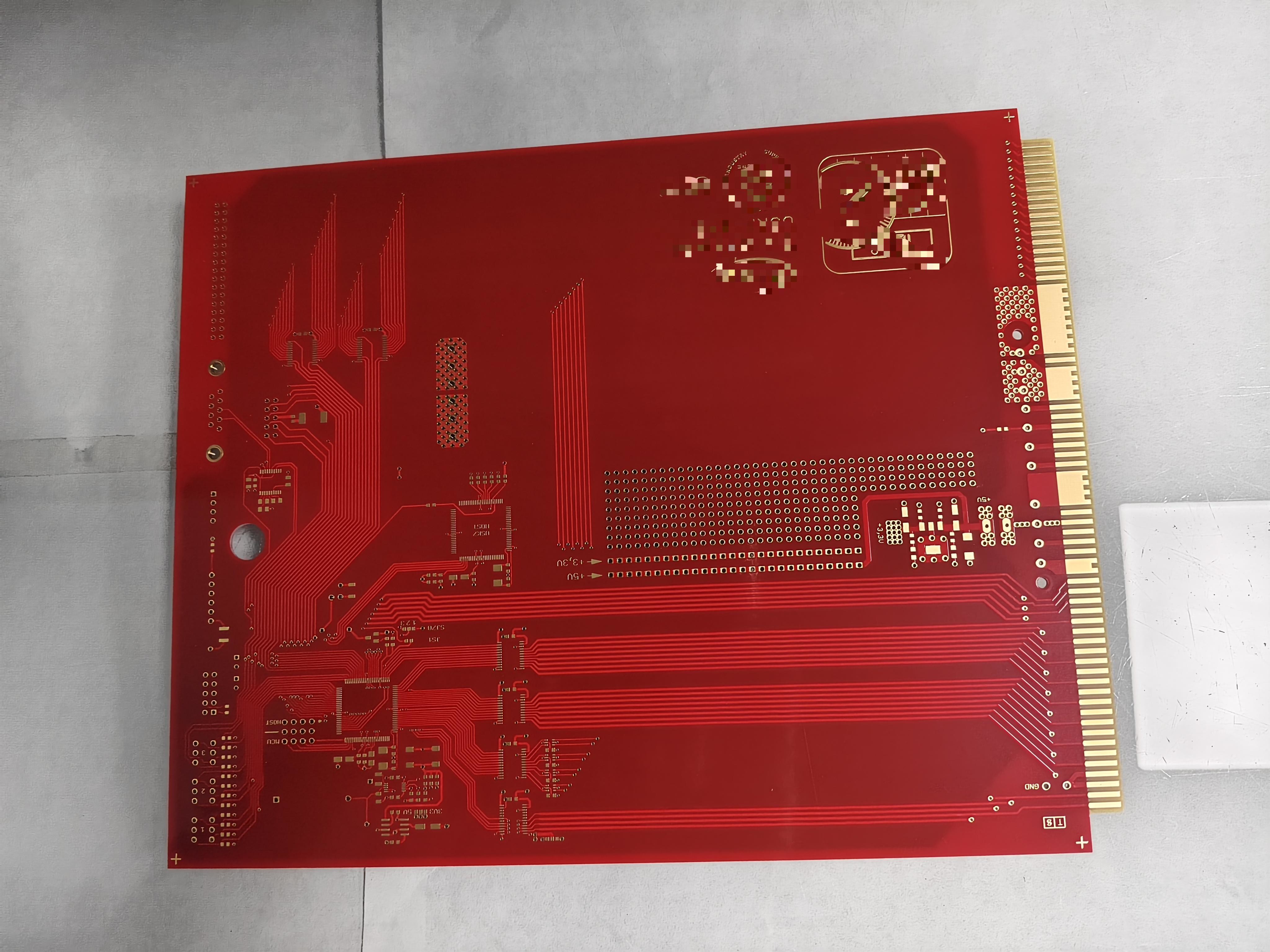 8-Layer Blind Via PCB Prototype Manufacturing Automotive Electronic Sensing