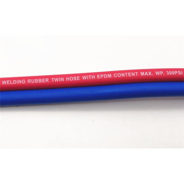 RMA IP-7 W.P 300psi Fiber Braided Twin Welding Hose Diameter 6mm