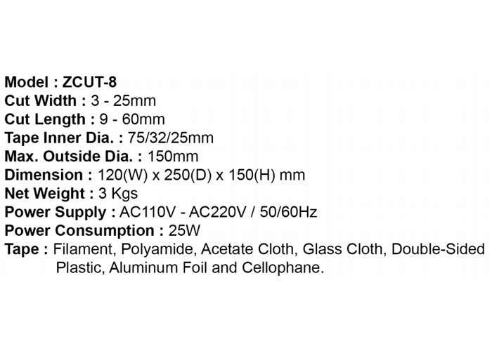 ZCUT-8 Carousel Tape Dispenser image 2
