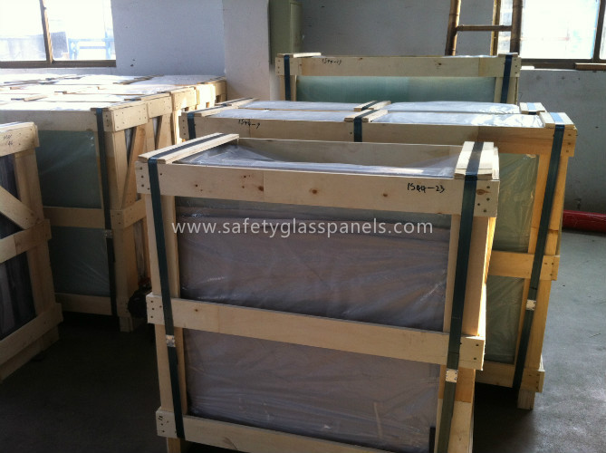 Bullet Resistant Laminated Safety Glass , Ships And Automobile Windshield Glass