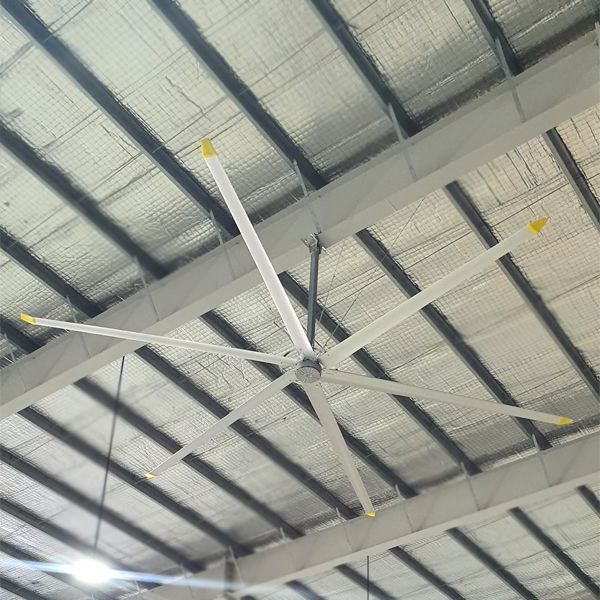 Aluminum Magnesium Alloy 7.3m 24FT Large Industrial Ceiling Fan for Hotels and Ventilation Solutions
