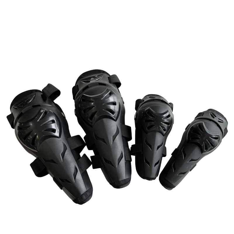 Advanced Motorcycle Safety Equipment Elbow and Knee Pads for Personal Protection