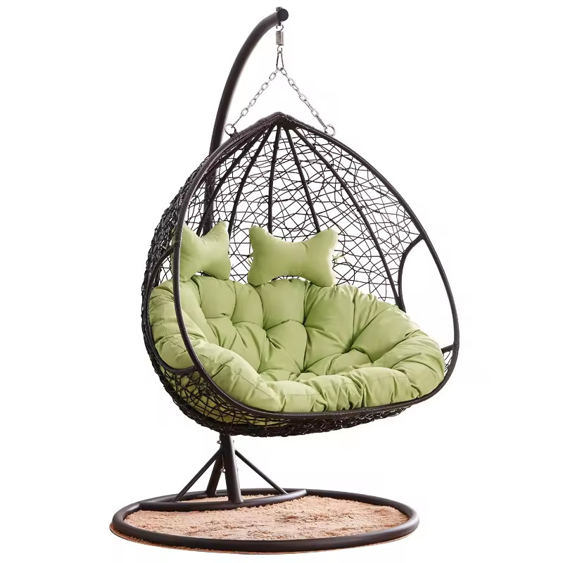Indoor Balcony Swing Hammock Chair with Die-Cast Aluminum Frame 5-Year Warranty