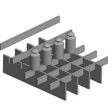 Bearing bars are higher than the cross