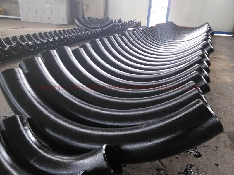 Customized Long Radius Bend 9.53mm 12.7mm 90 Degree 1.5D Weld Bend Fittings Seamless