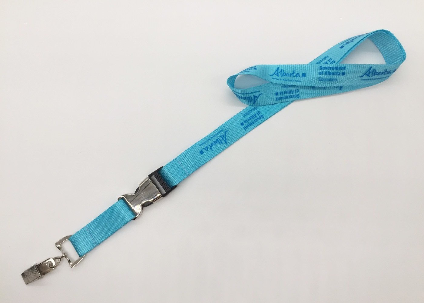 2.0CM Wide Promitonal Silk-screen Printing Lanyards with Red Nylon material