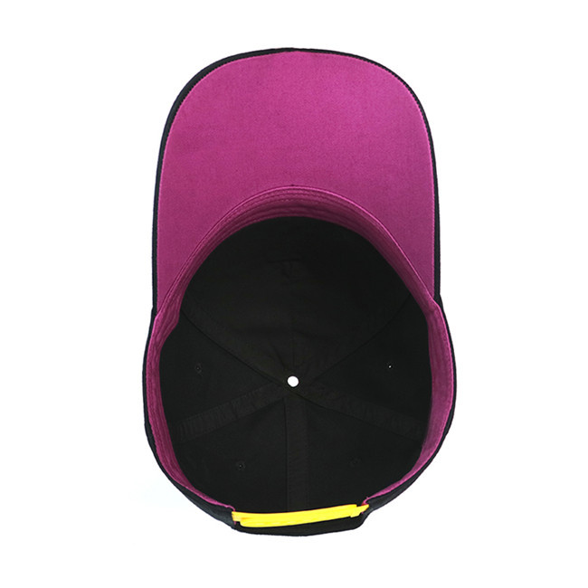 Yellow Printed Baseball Caps 5 Panels / Women 'S Fashion Baseball Caps