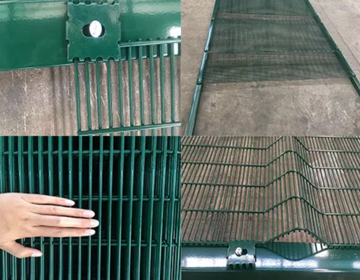 Hot Dip Galvanized 358 Fence 1.2*2.5m Building Oem 4.5mm