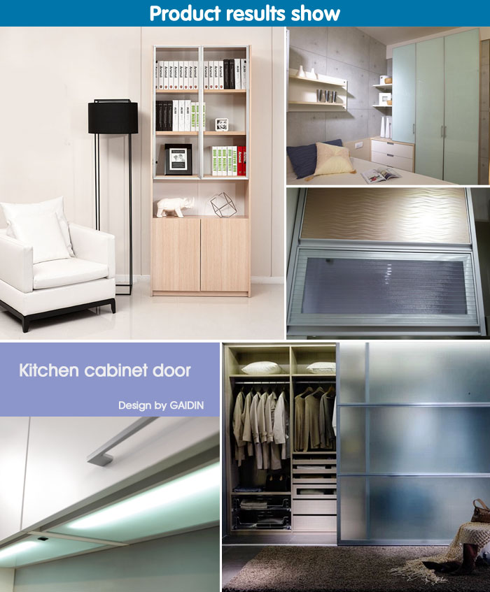 aluminum hardware extrusion profile kitchen kitchen cabinet decorative aluminum extruded frame