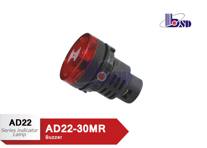 Professional Convenient Red Electrical Panel Indicator Lights AD22-22BMR