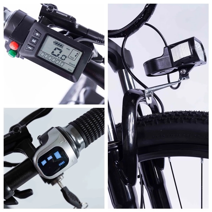 40km/H 26 Inch Folding Electric Bike , SMLRO S11 Electric Bike