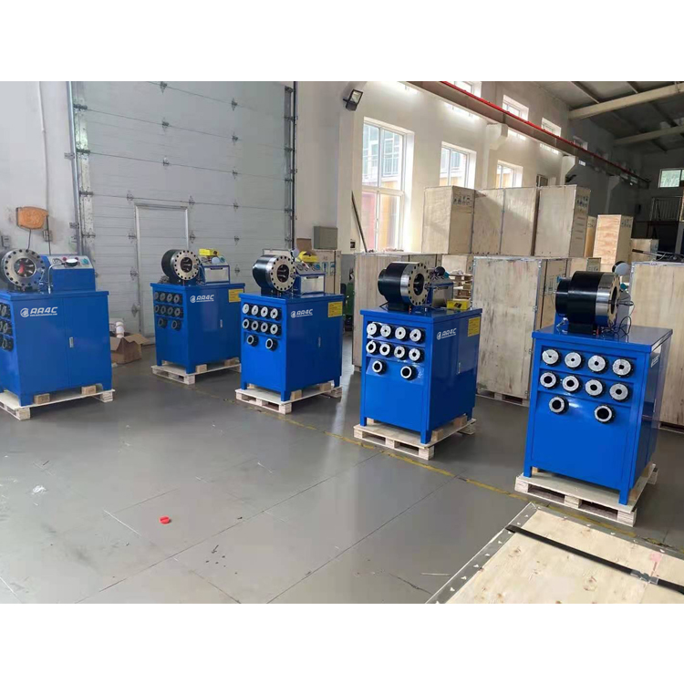 Woodworking Workshop Equipment Clamp Hose Pipe Pressing Machine Crimper Rubber Automatic