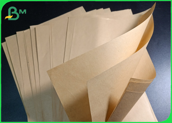 Eco - Friendly 70g Bamboo Pulp Brown Kraft Paper For Envelope Making