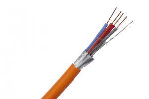 Buy cheap Fire Resistance Halogen Free Jacket Fire Resistant Cable 4 Cores Shielded Cable product