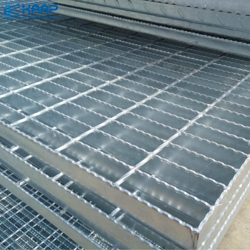 Serrated Welded Wire Mesh Construction Galvanized Steel Bar Grating