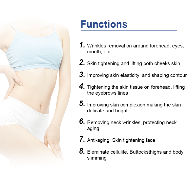 Anti Aging HIFU Slimming Machine Skin Care 7D Non Surgical Liposuction