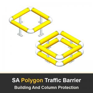Buy cheap SA Polygon Traffic Barrier, Building And Column Protection,Flexible Anti Collision Safety Barrier product