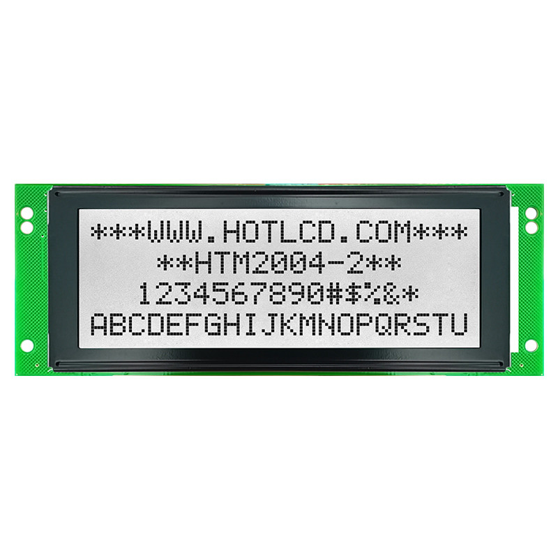 Durable 4X20 Character LCD Module With Side White Backlight HTM2004-2