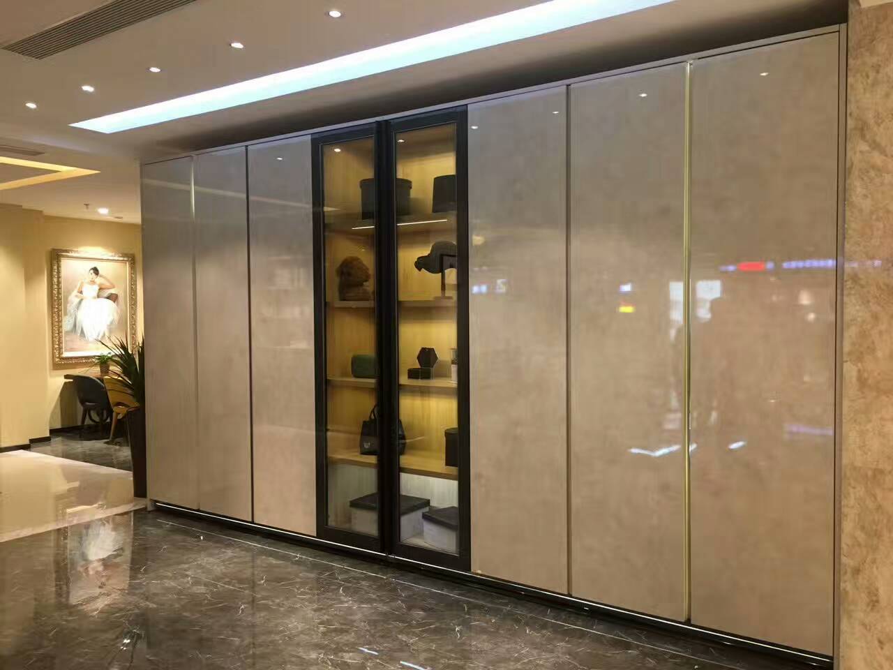 1220*2800*18mm Cabinet PET Laminated MDF Panels Moisture Proof