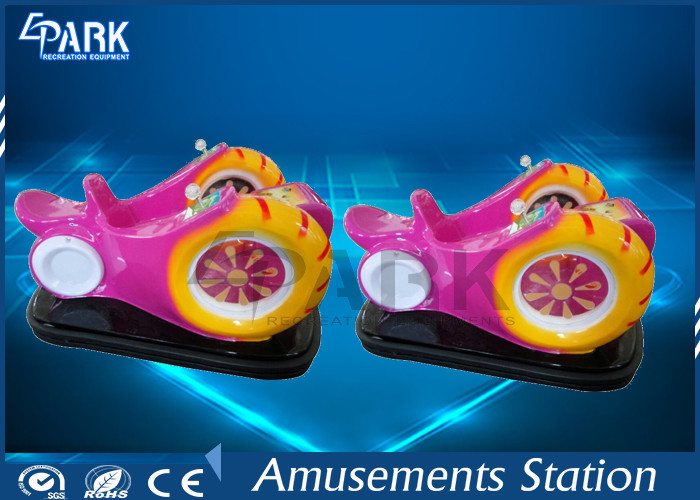 Coin Operated Kids Bumper Car High Elastic Bumper Strip 2 Player Colorful Lights