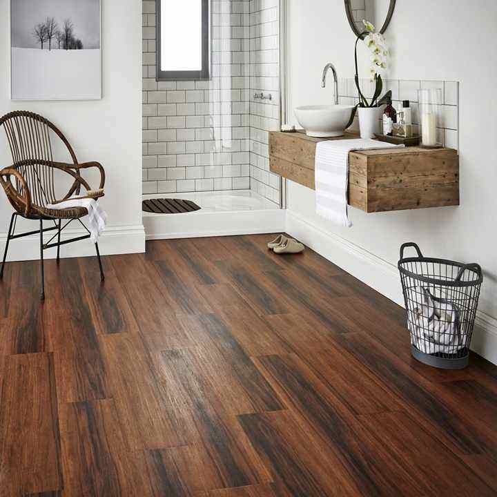 Self-Adhesive PVC Flooring Wear Resistant Easy to Maintain